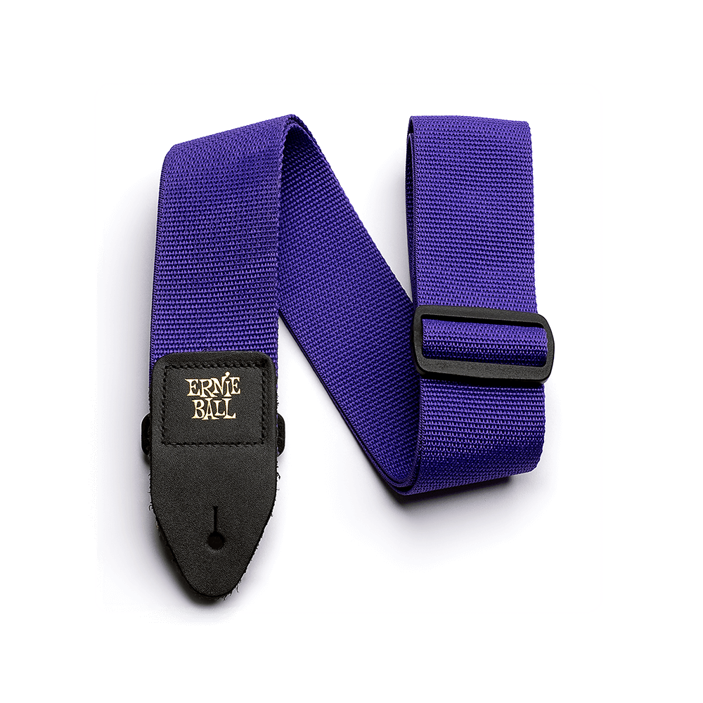 Ernie Ball Polypro Guitar Strap - Bass Strap - Purple