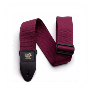 Ernie Ball Polypro Guitar Strap - Bass Strap - Burgundy
