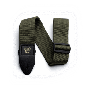 Ernie Ball Polypro Guitar Strap - Bass Strap - Olive