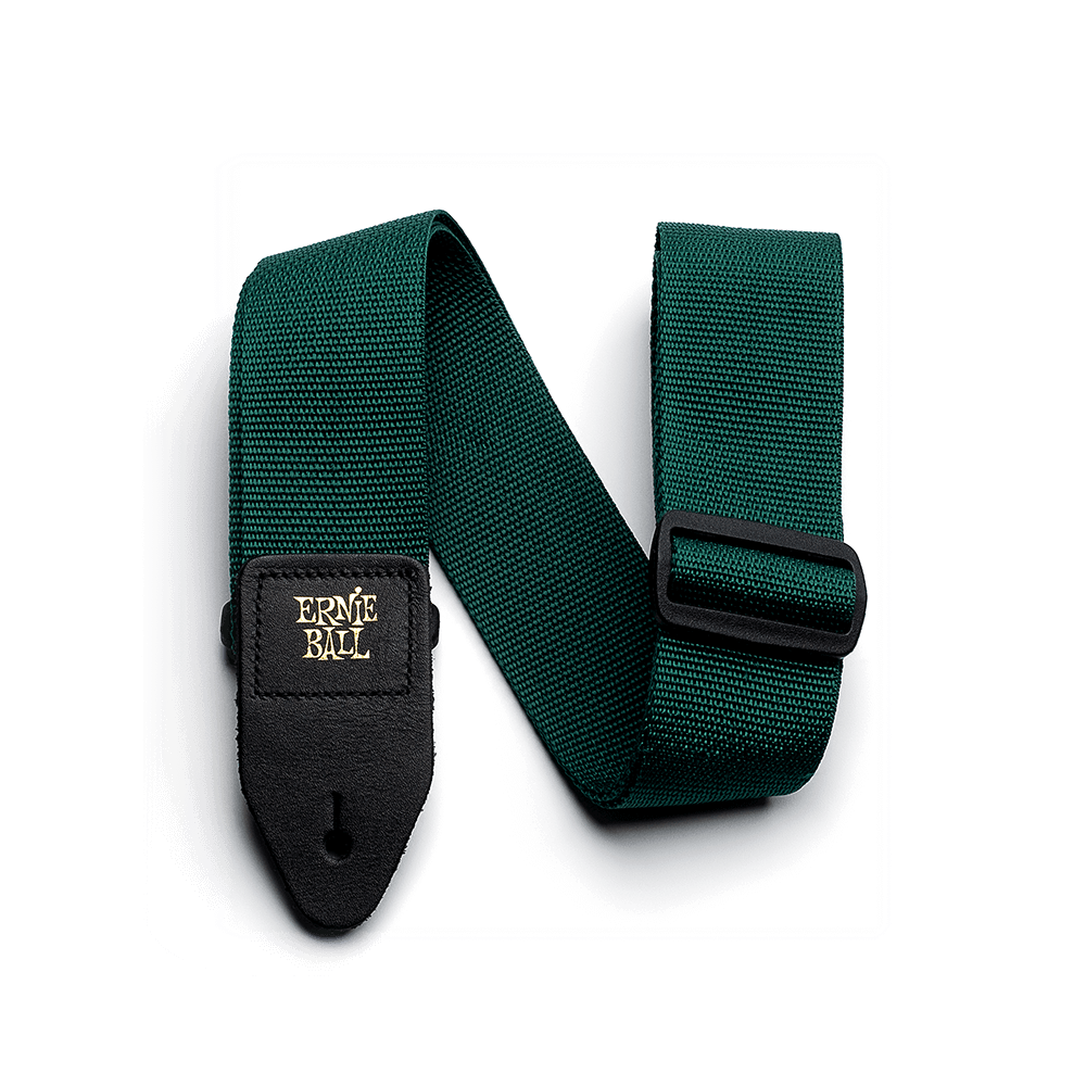 Ernie Ball Polypro Guitar Strap - Bass Strap - Forest Green