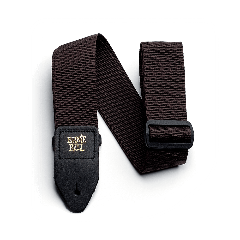 Ernie Ball Polypro Guitar Strap - Bass Strap - Brown