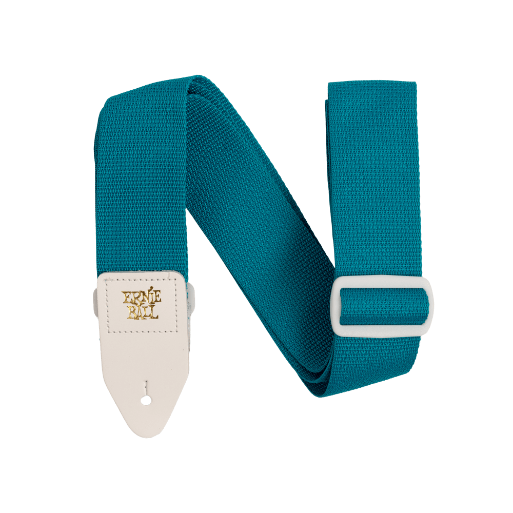 Ernie Ball Polypro Guitar Strap - Bass Strap - Teal