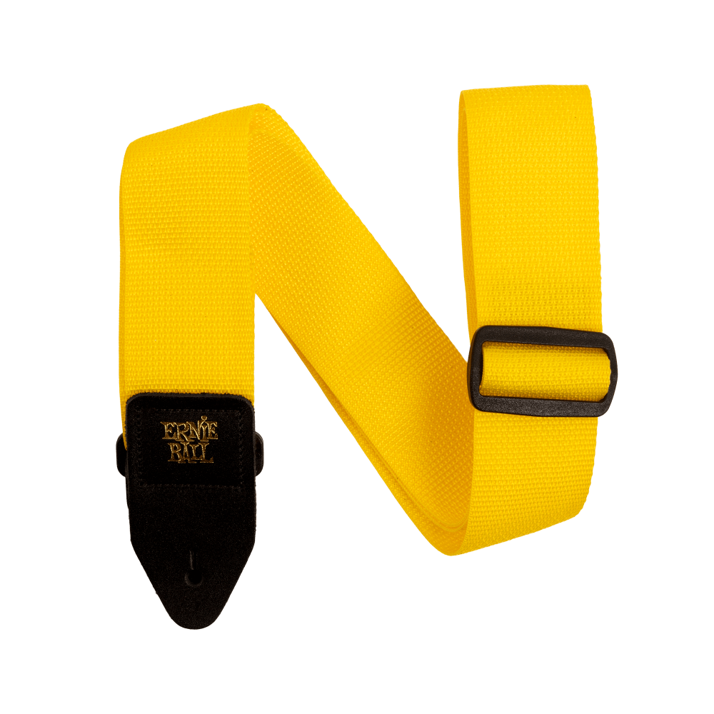 Ernie Ball Polypro Guitar Strap - Bass Strap - Yellow