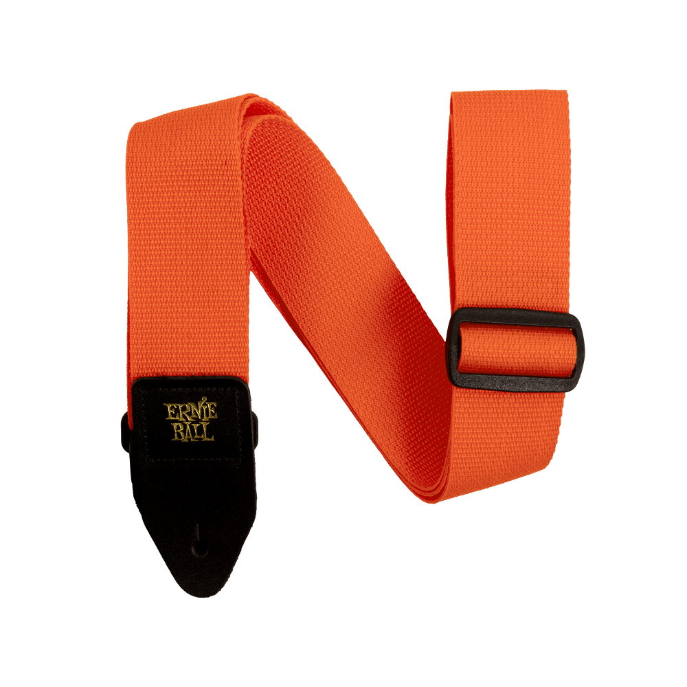 Ernie Ball Polypro Guitar Strap - Bass Strap - Orange