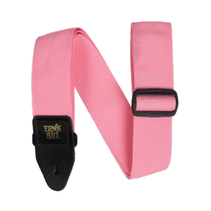 Ernie Ball Polypro Guitar Strap - Bass Strap - Pink Sunrise