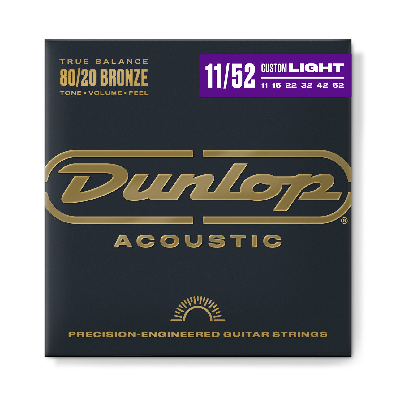 Dunlop 80/20 Bronze Acoustic Guitar Strings - 11-52