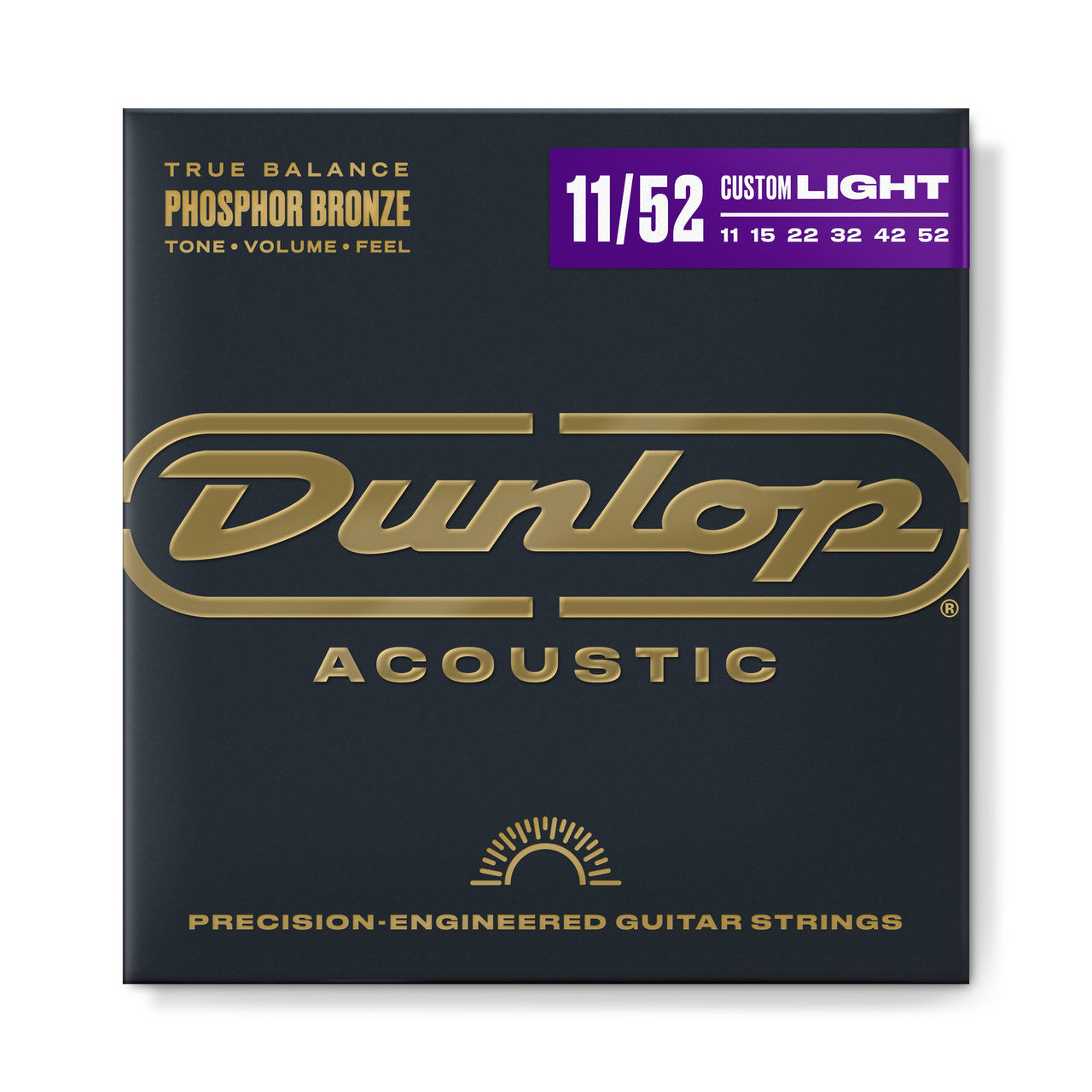 Dunlop Phosphor Bronze Acoustic Guitar Strings - 11-52
