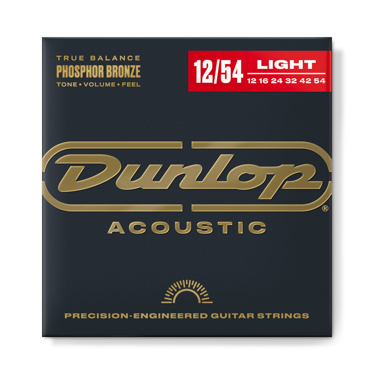 Dunlop Phosphor Bronze Acoustic Guitar Strings - 12-54