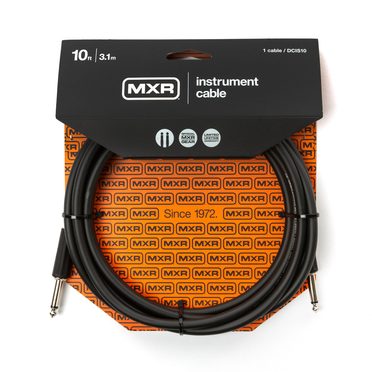 MXR® 10 FT Standard Instrument Cable - Straight/Straight