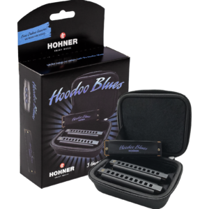 Hohner Hoodoo Blues 3 Harmonica Set, Keys Of C, D, & G