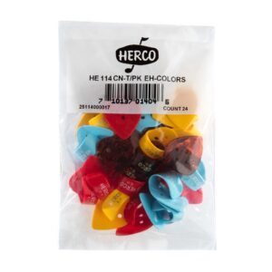 Dunlop Herco® Extra Heavy Assorted Thumbpicks - 24 Picks