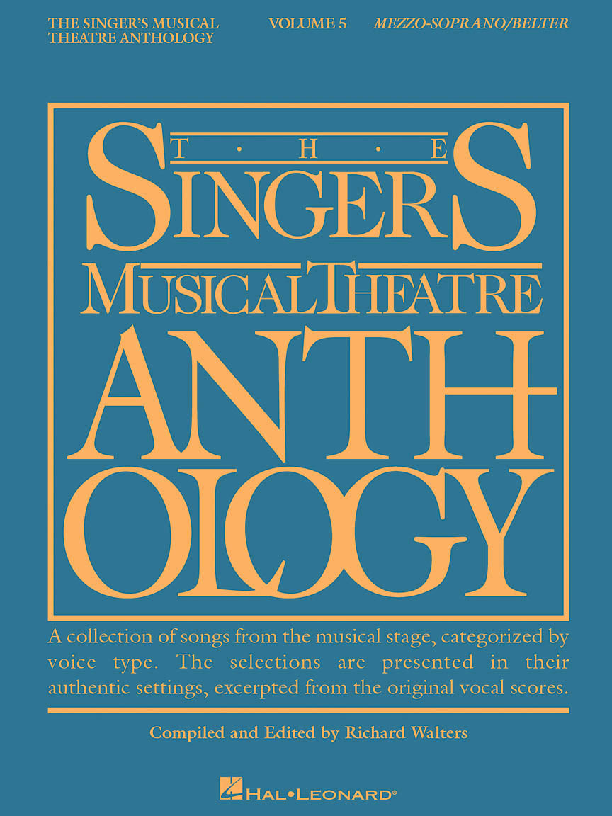 The Singer's Musical Theatre Anthology-Volume 5-Mezzo-Soprano / Belter Book Only