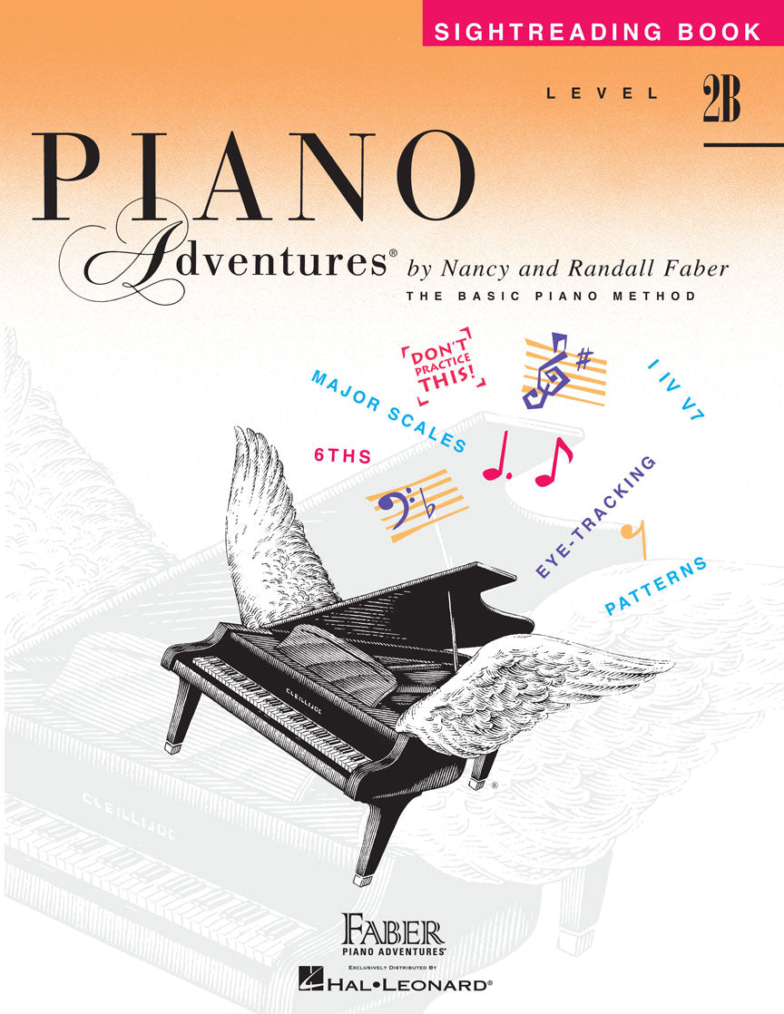 Piano Adventures Level 2B Sightreading Book