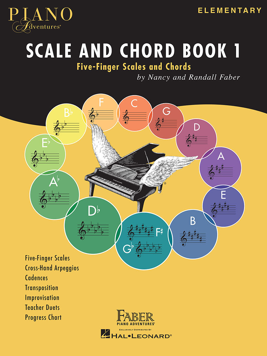 Piano Adventures Scale & Chord Book 1
