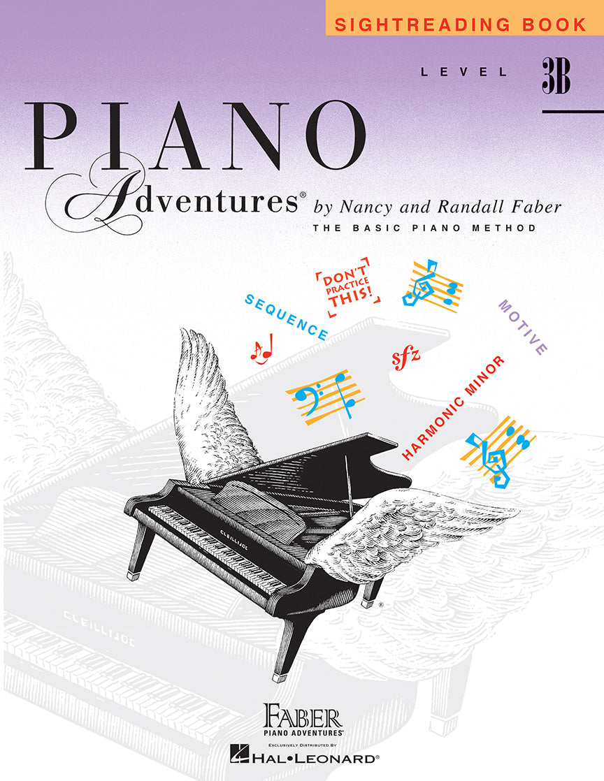 Piano Adventures Level 3B Sightreading Book