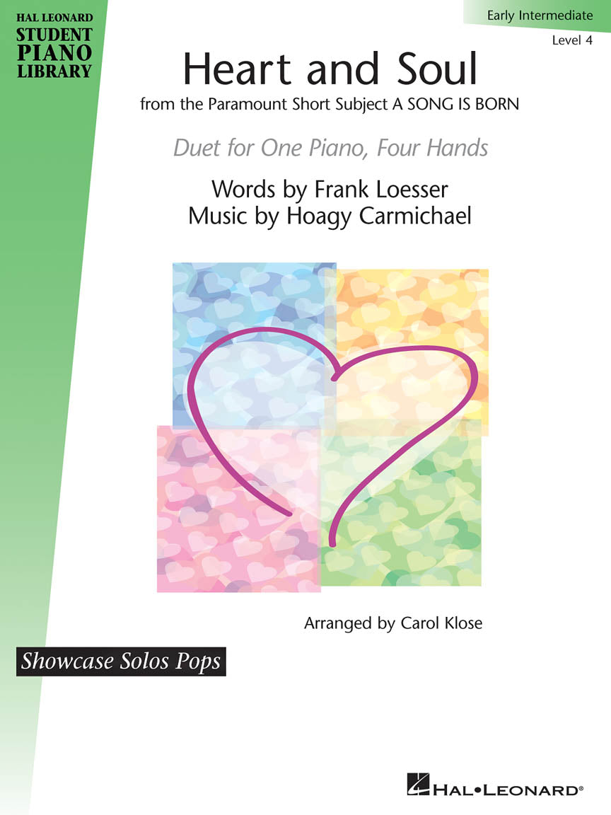 Heart and Soul-Hal Leonard Student Piano Library Showcase Pops Level 4 Duet