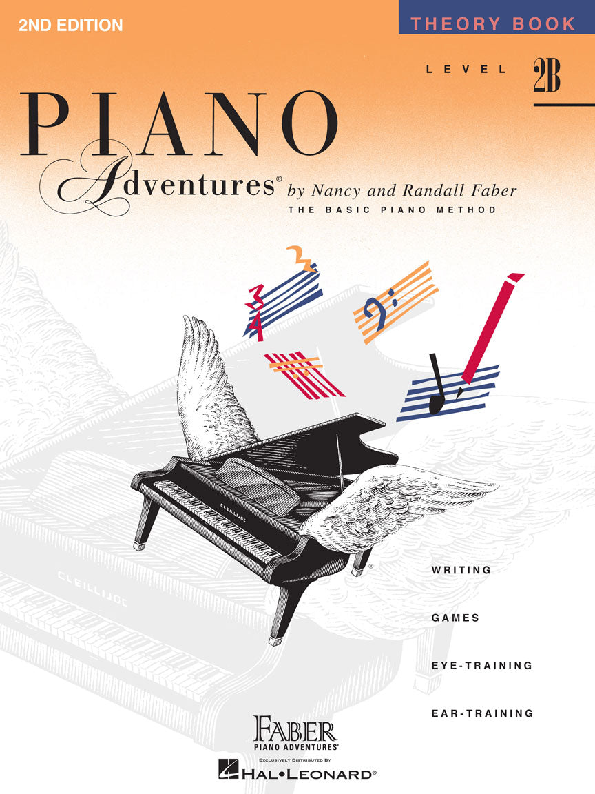 Piano Adventures Level 2B Theory Book