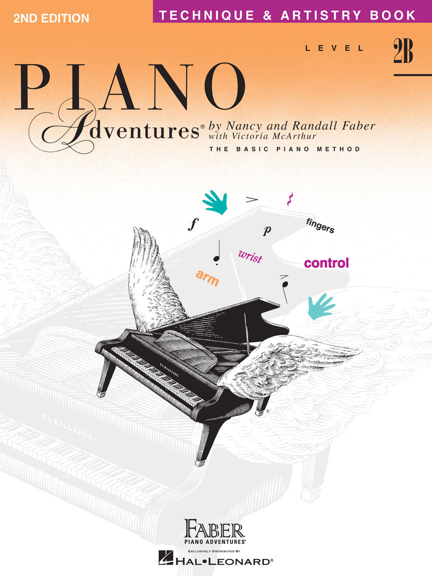 Piano Adventures Level 2B Technique & Artistry Book