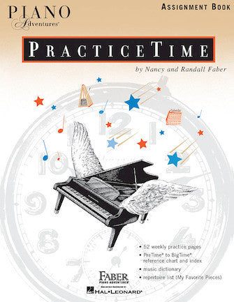 Piano Adventures Practice Time Assignment Book