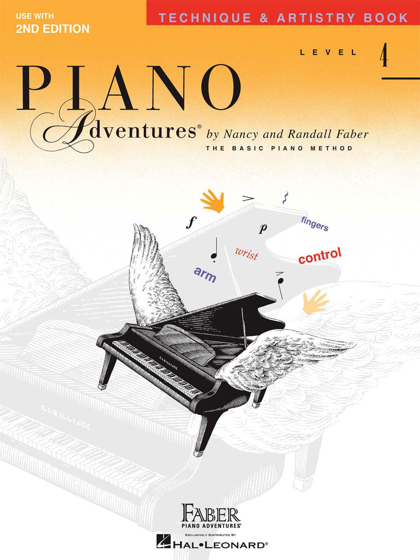 Piano Adventures Level 4 Technique & Artistry Book