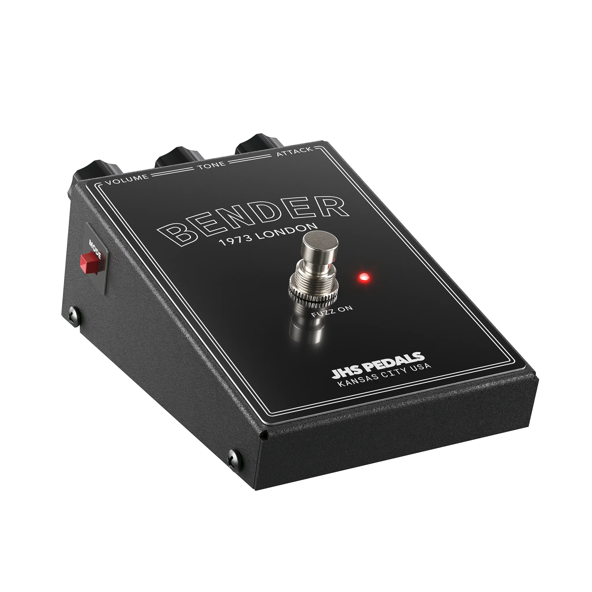 JHS Bender-A 1973 MKII Toneblender Replica-Fuzz Pedal - Black