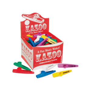 Hohner 50 Pack Of Kazoos, Assorted Colors