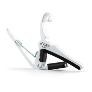 Kyser White Acoustic Guitar Capo