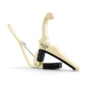 Kyser X Fender Olympic White Electric Guitar Capo