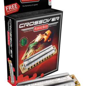Hohner Marine Band Crossover Harmonica, Key Of A