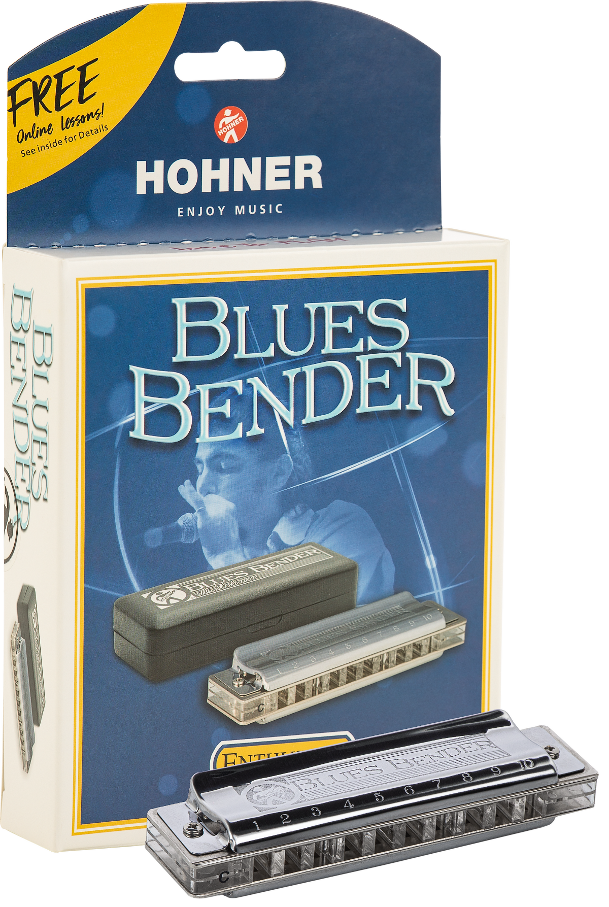 Hohner Blues Bender Harmonica, Key Of E