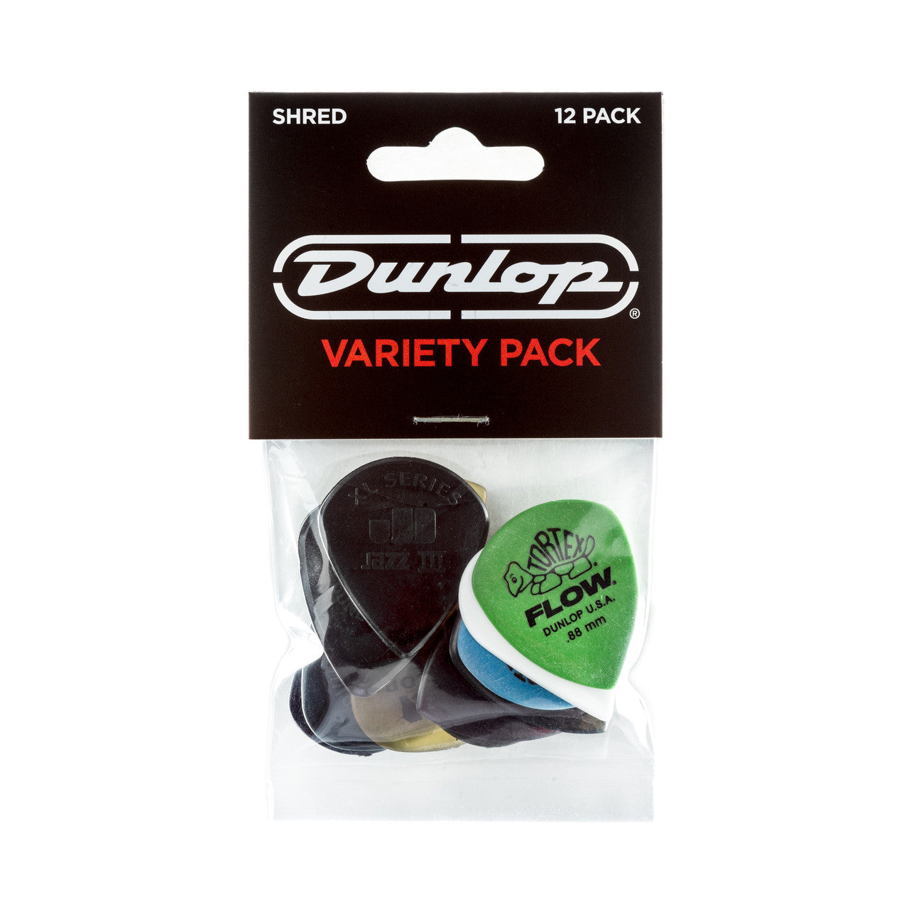 Dunlop Shred Pick Variety Pack - 12 Picks