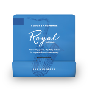 Royal By D'Addario Tenor Sax Reeds, Strength 3.0, 25-Reeds