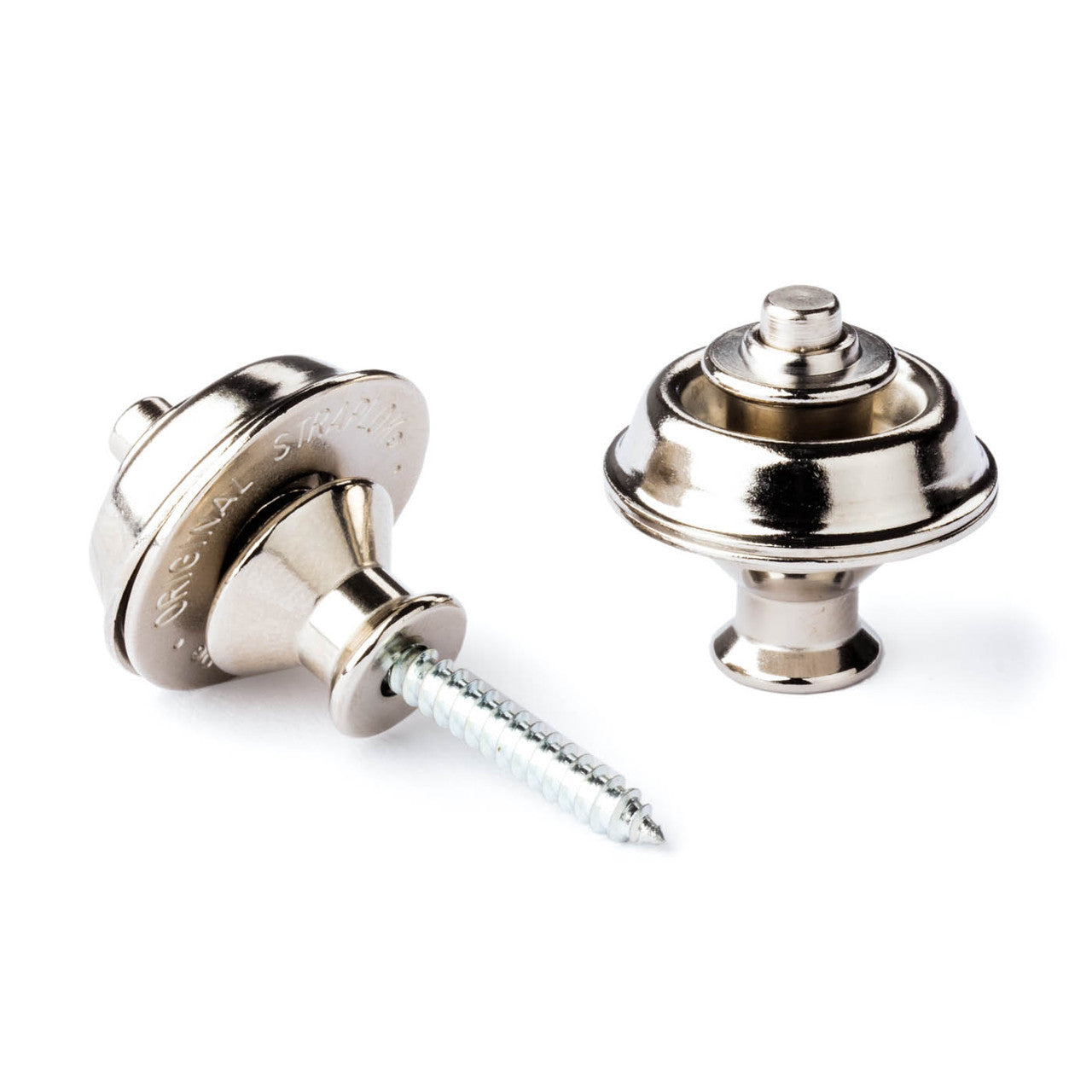 Dunlop Straplok® Strap Retainers Dual Design - Nickel