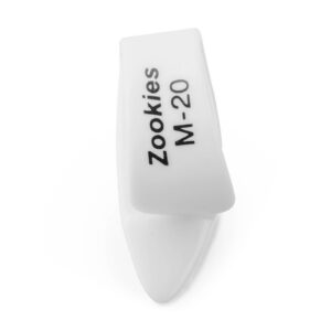 Dunlop Zookies™ Medium Thumbpicks - 20 Degree Angle - 12 Picks