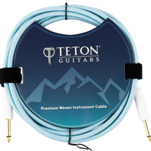 Teton Teal 10ft Guitar Cable TTGC10