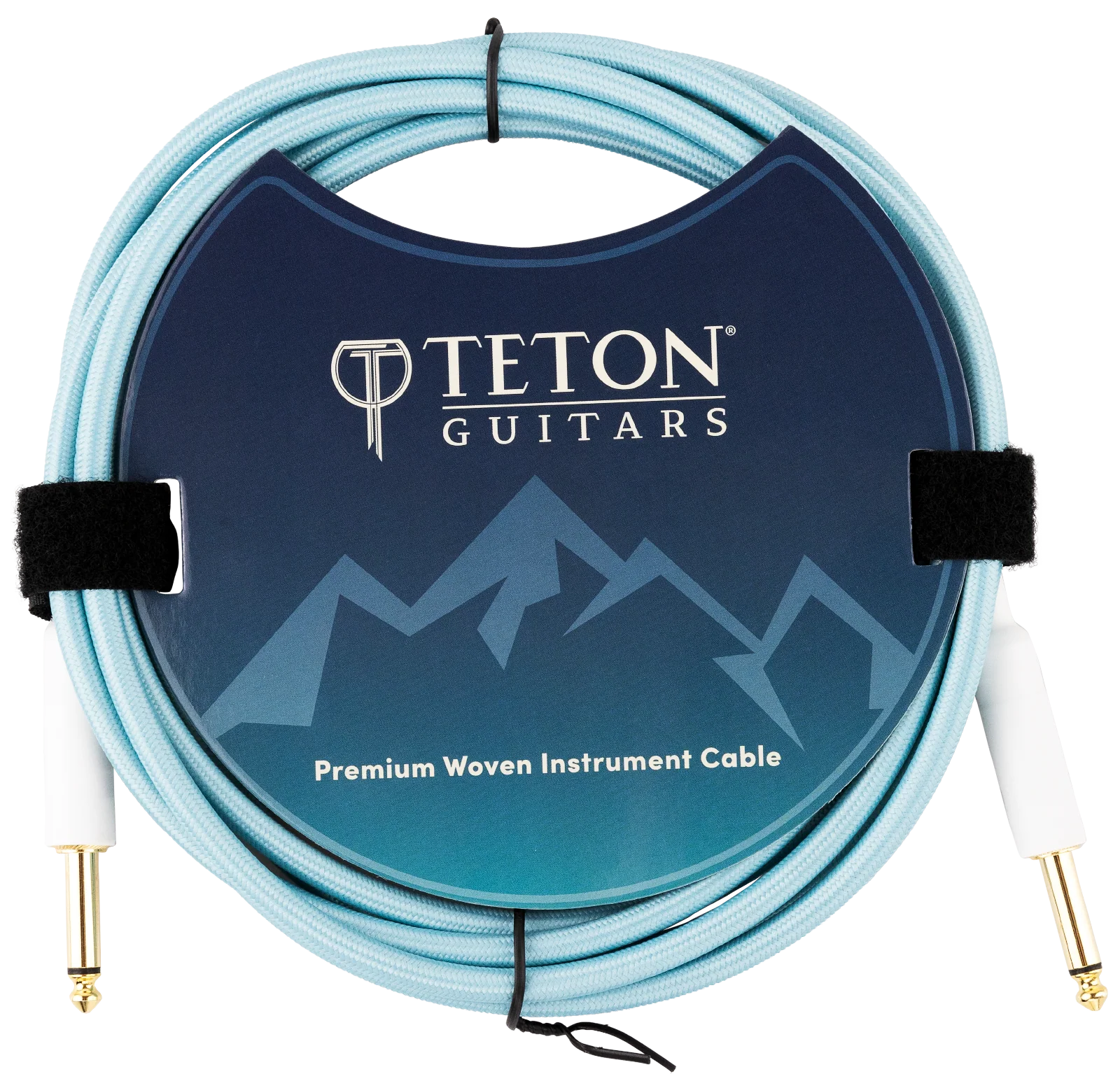 Teton Teal 10ft Guitar Cable TTGC10