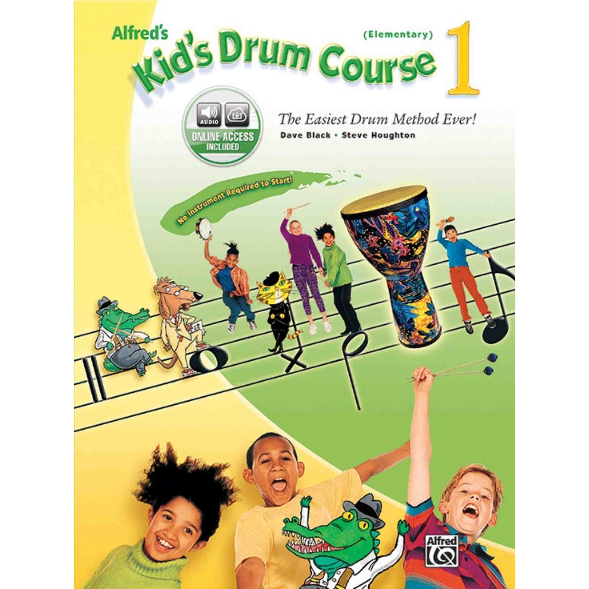 Alfred's Kid's Drum Course - Book 1