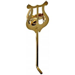 American Plating Bent Lyre for Trumpet, Gold