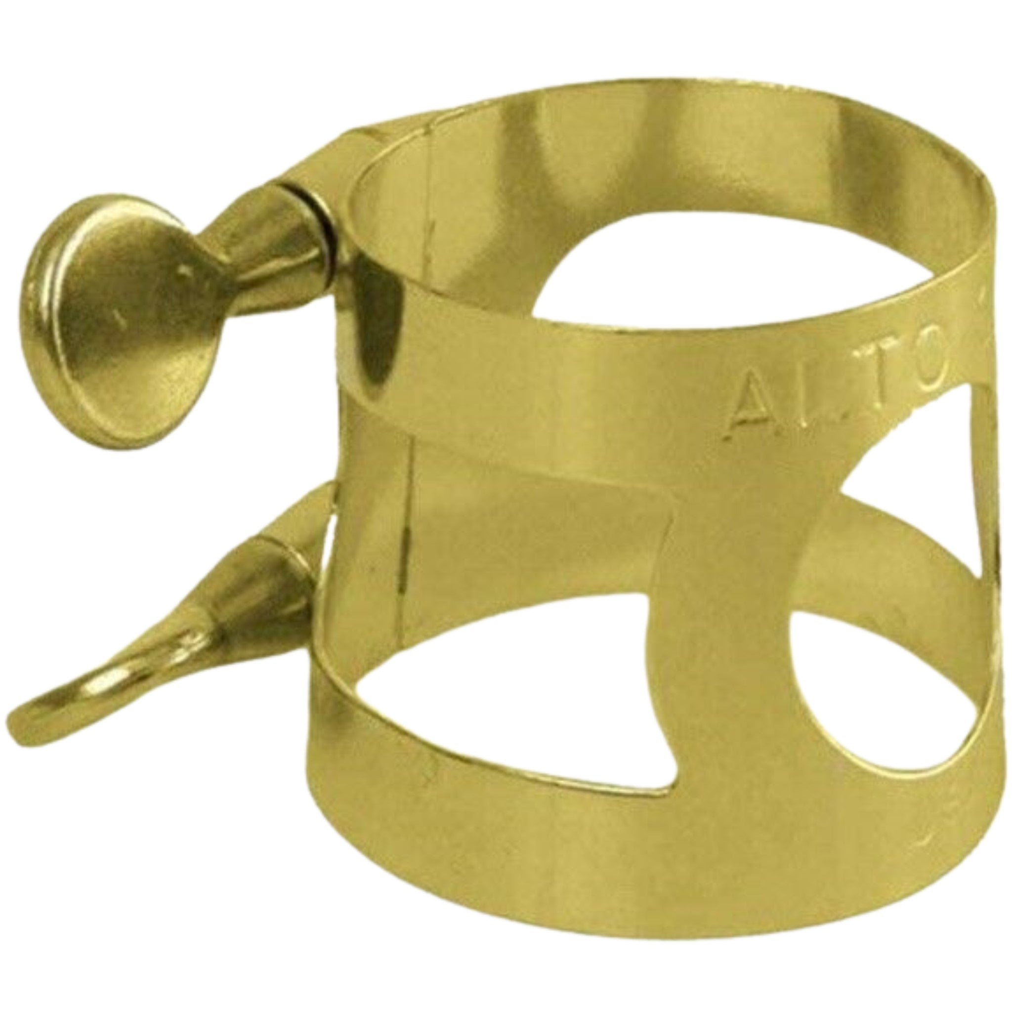American Plating Gold Plated Alto Saxophone Ligature