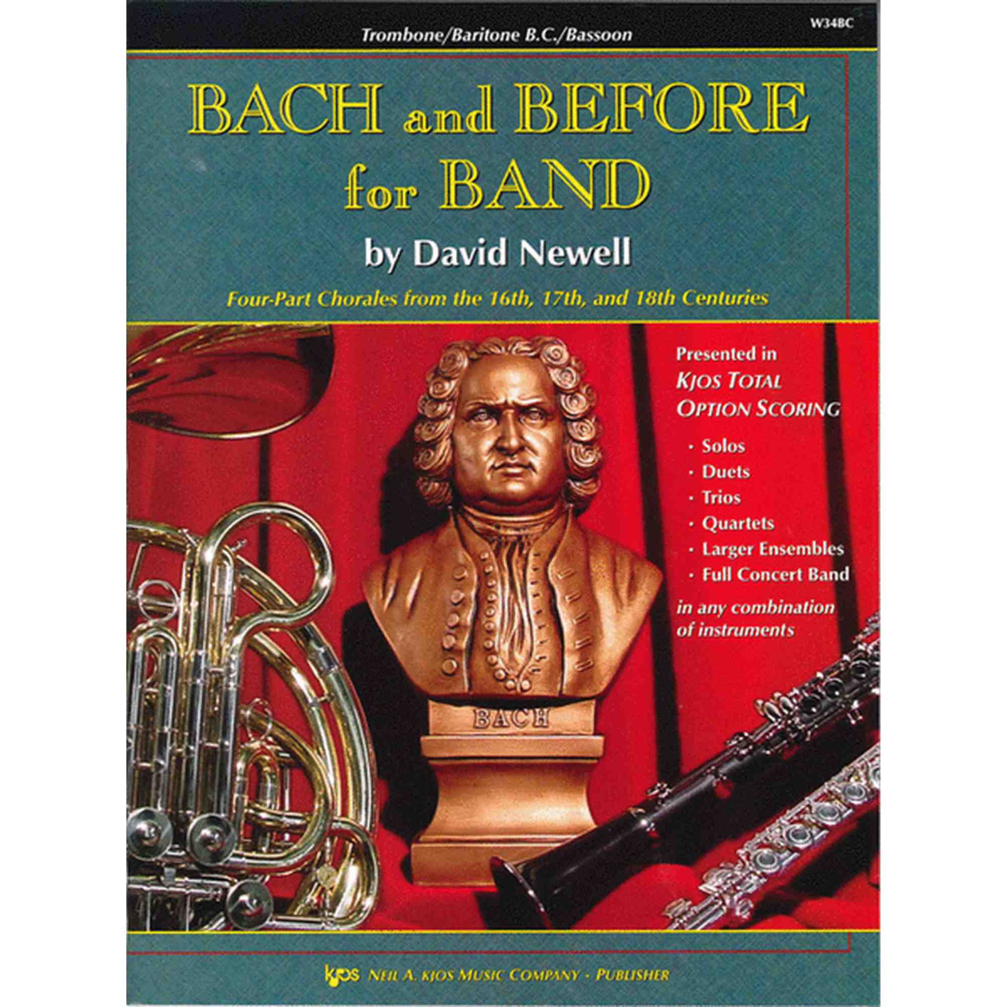 Bach and Before For Band - Trombone, Baritone B.C,. Bassoon