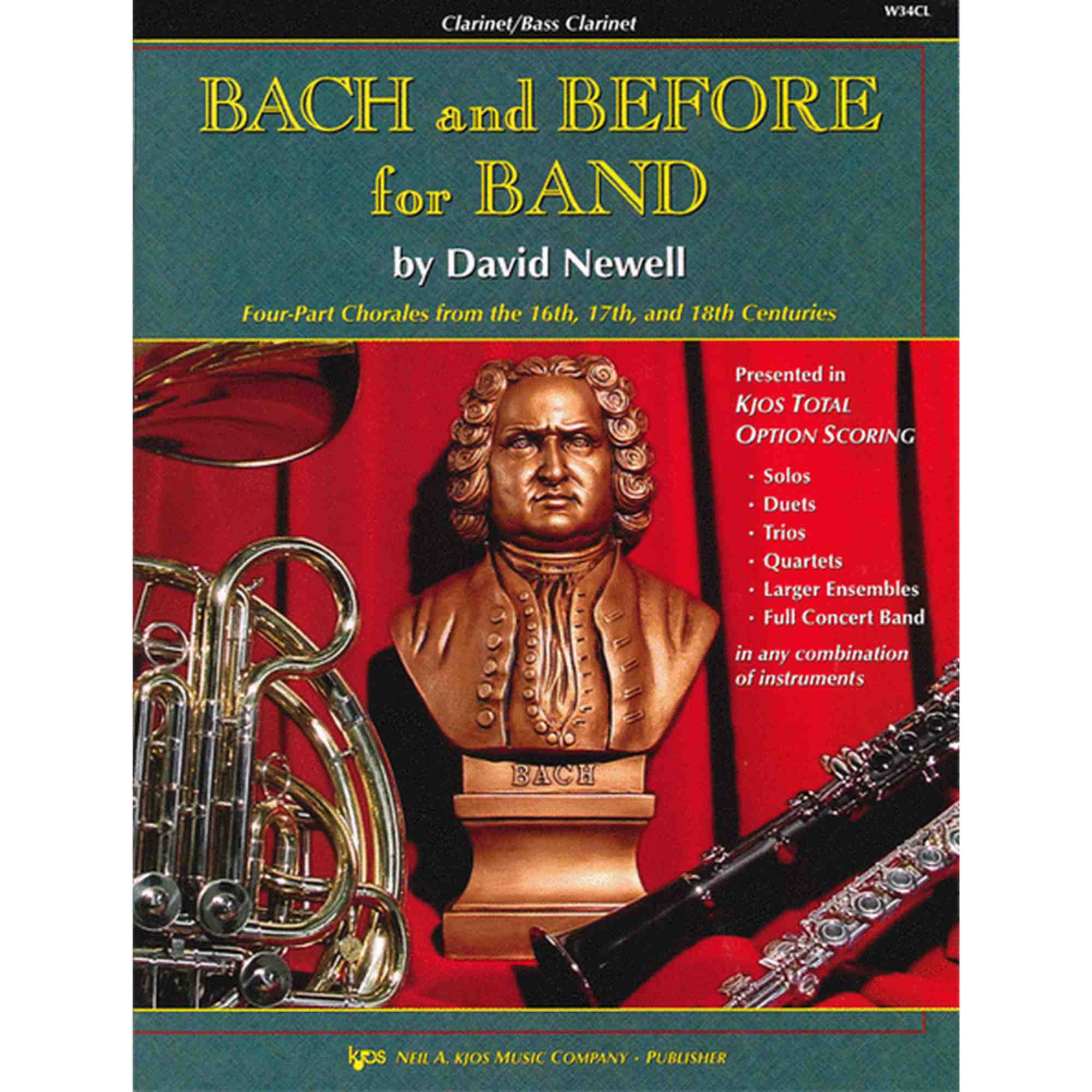 Bach And Before For Band - Clarinet