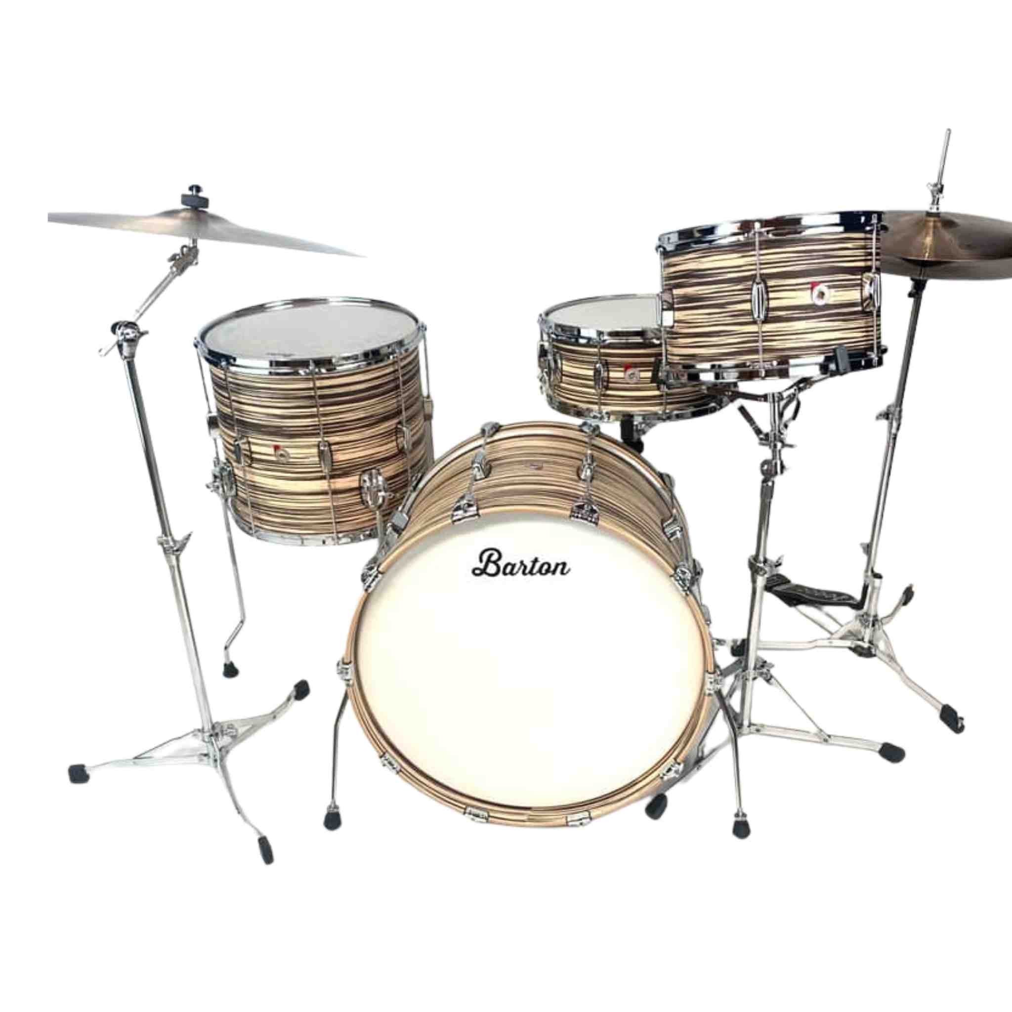 Barton Essential Beech - 3-Piece Shell Pack - Zebrano