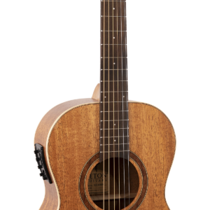 Teton STP103ENT Parlor Acoustic Guitar - Solid Top - All Mahogany - With EQ