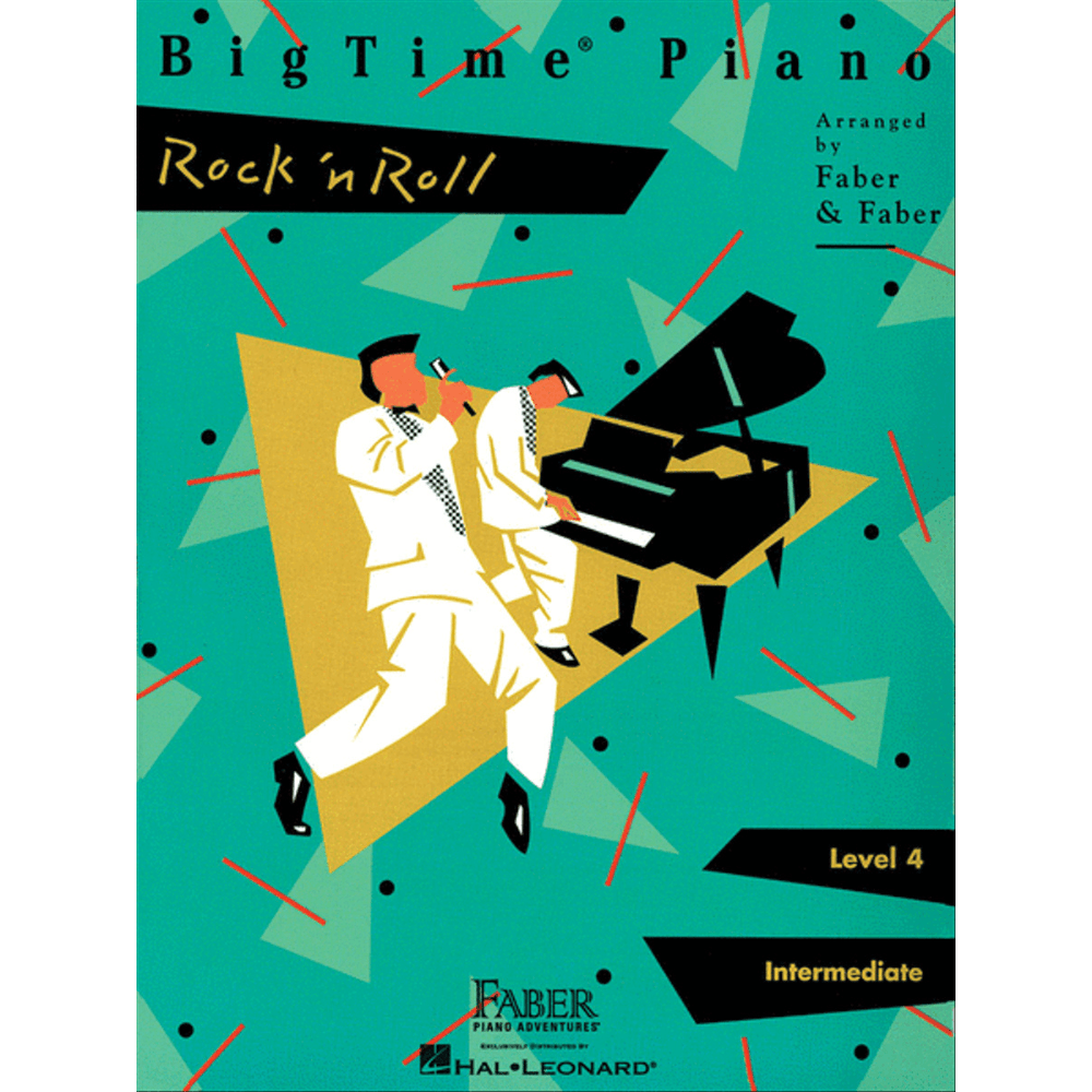 BigTime Piano Rock 'n' Roll - Level 4 (Faber Piano Adventures)
