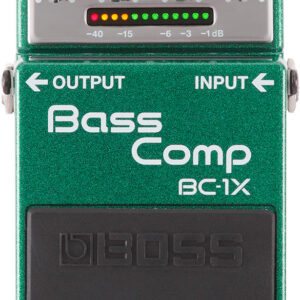 BC-1X Boss Bass Comp-Intelligent Multiband Compression for Dynamic Players