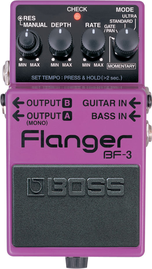 BF-3 Boss Flanger-The Flanger Gets a Face-Lift