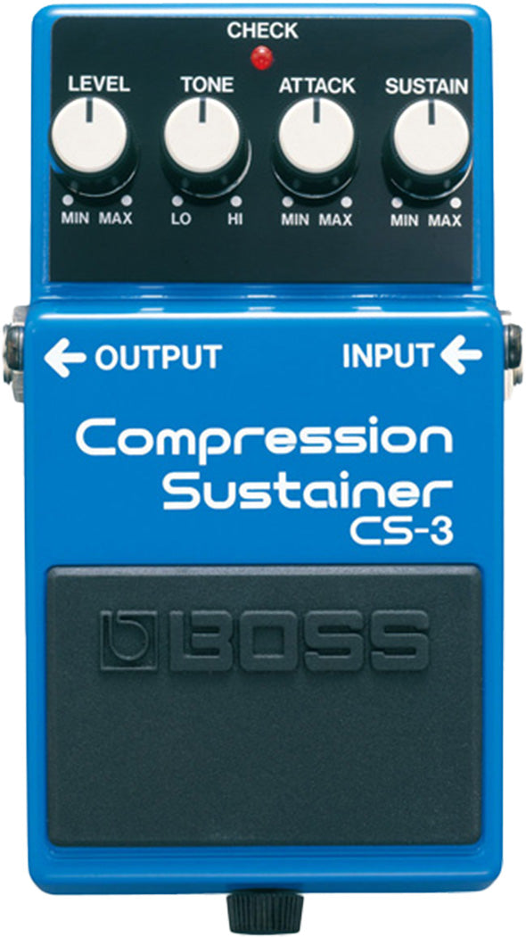CS-3 Boss Compression Sustainer-Classic Compression, Smooth Sustain