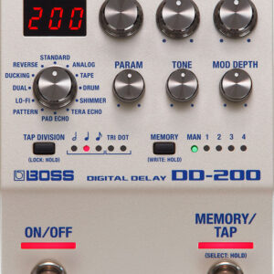 DD-200 Boss Digital Delay Pedal-Simply Sophisticated