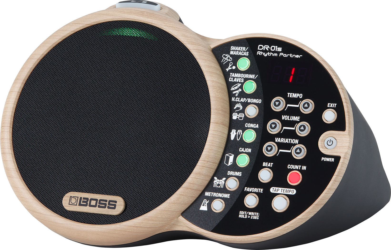 DR-01S Boss Rhythm Partner-Organic Grooves for Unplugged Musicians