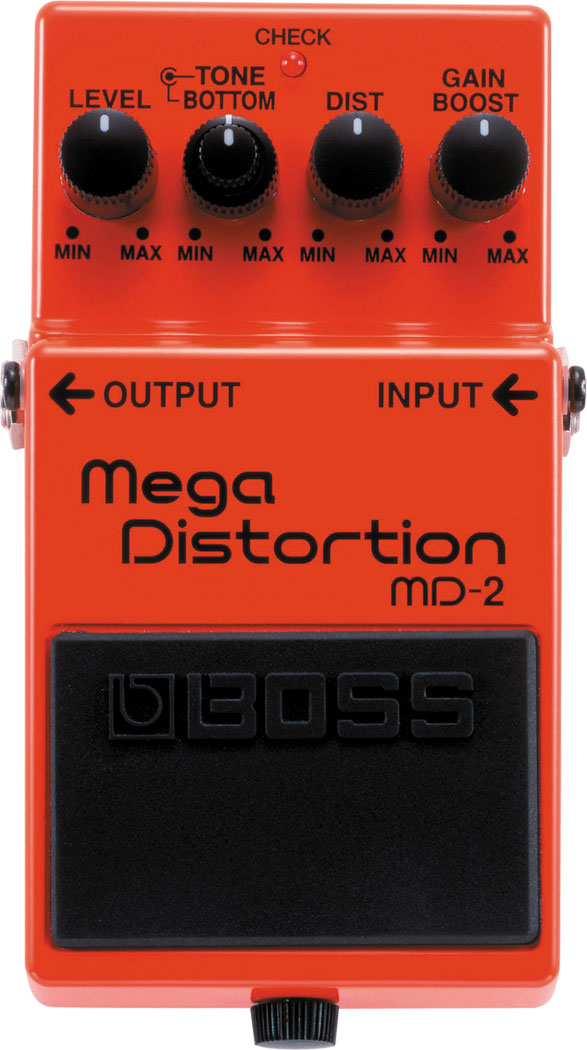 MD-2 Boss Mega Distortion-Extreme Distortion for Extreme Music